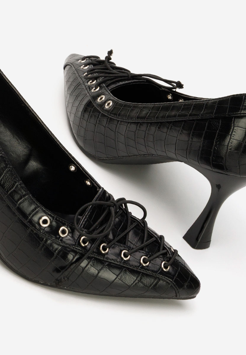 Décolleté tacco a spillo Jasoria nero