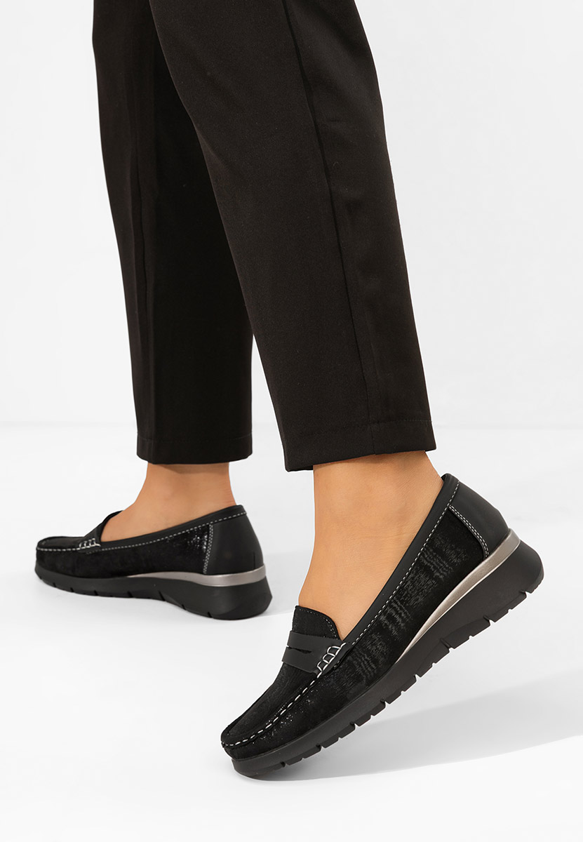 Mocassini da donna Martinea nero