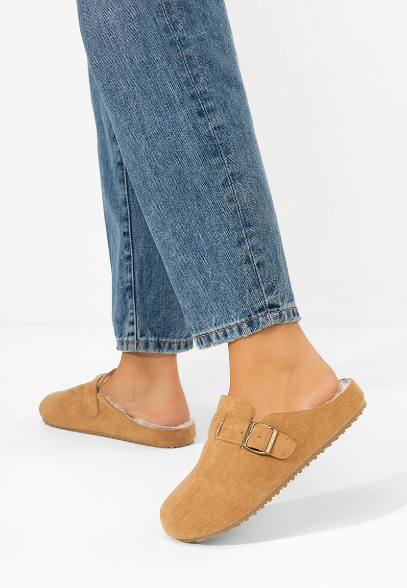 Zoccoli donna Pravina camel Zoccoli donna Pravina camel