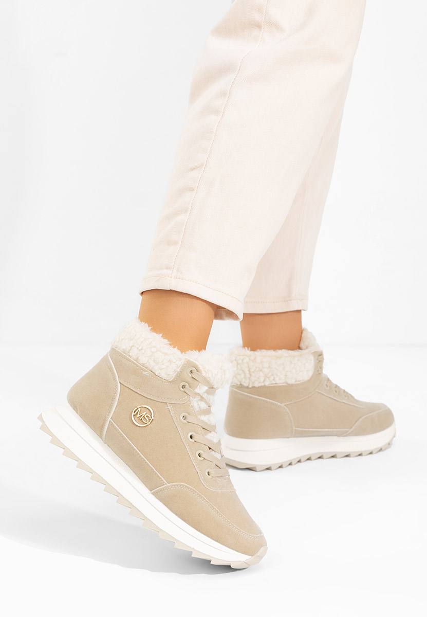 Sneakers donna invernali Avilma V3 beige