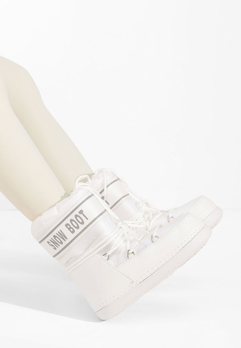 Stivali da neve Altares bianchi