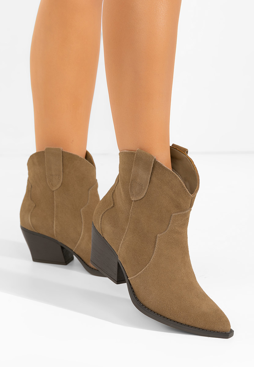 Stivaletti texani donna Glavira cachi