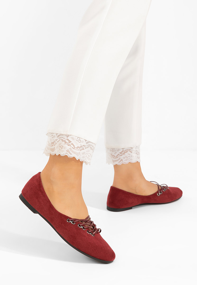 Ballerine Carela rosso