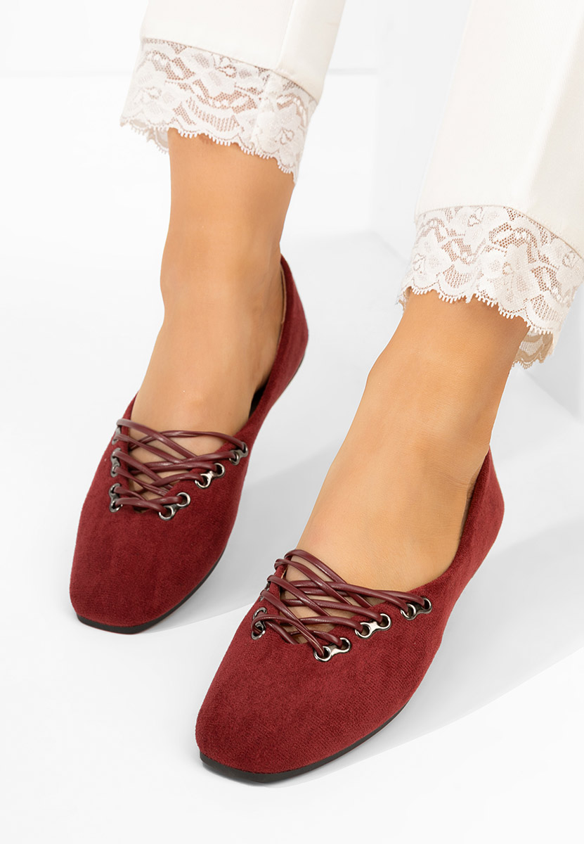 Ballerine Carela rosso