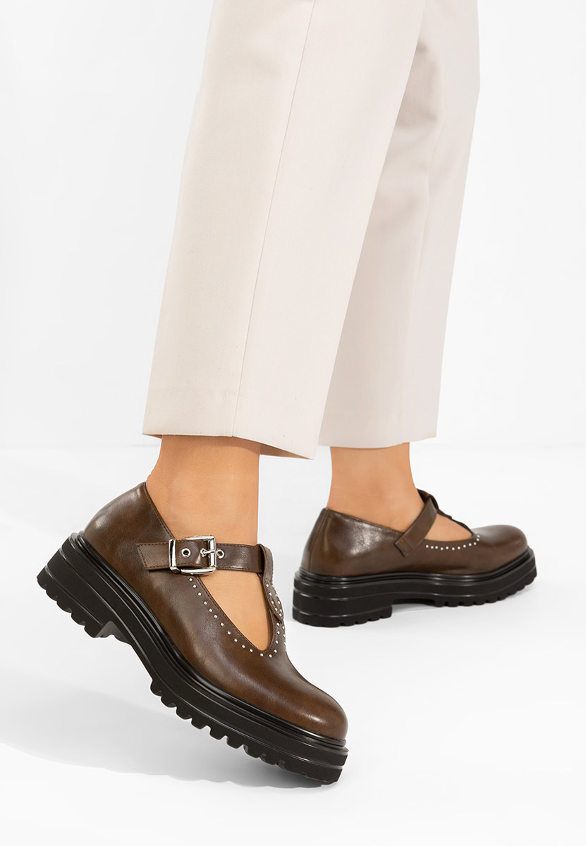 Scarpe basse donna Pietrina marrone Scarpe basse donna Pietrina marrone