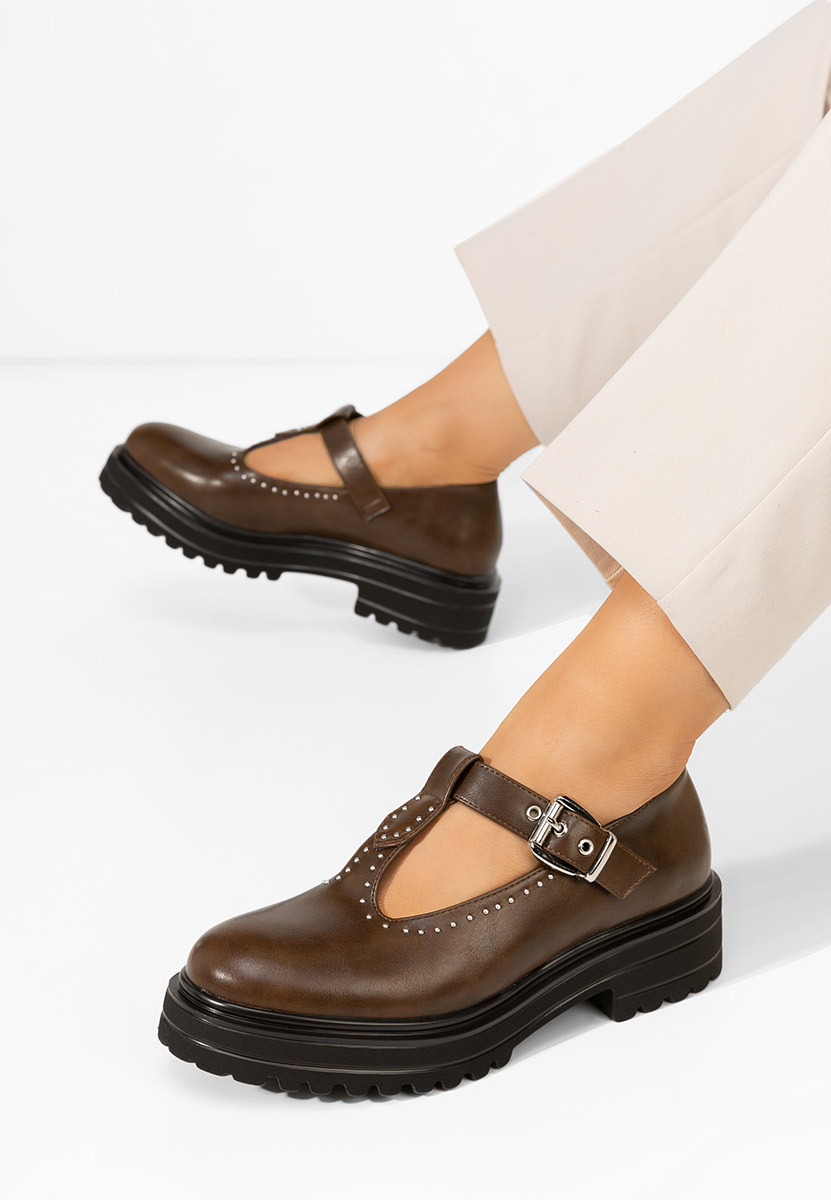 Scarpe basse donna Pietrina marrone Scarpe basse donna Pietrina marrone