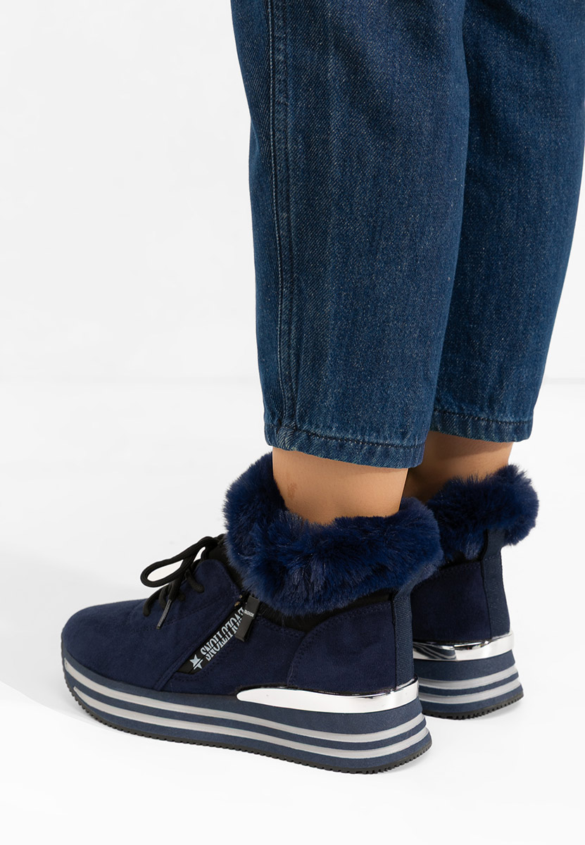 Sneakers donna invernali Axira blu