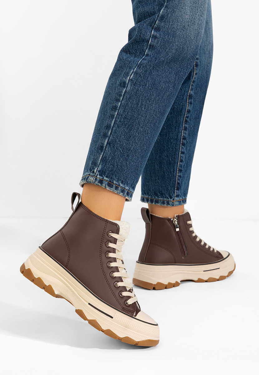 Scarpe da ginnastica High-Top Raviana V7 marrone Scarpe da ginnastica High-Top Raviana V7 marrone