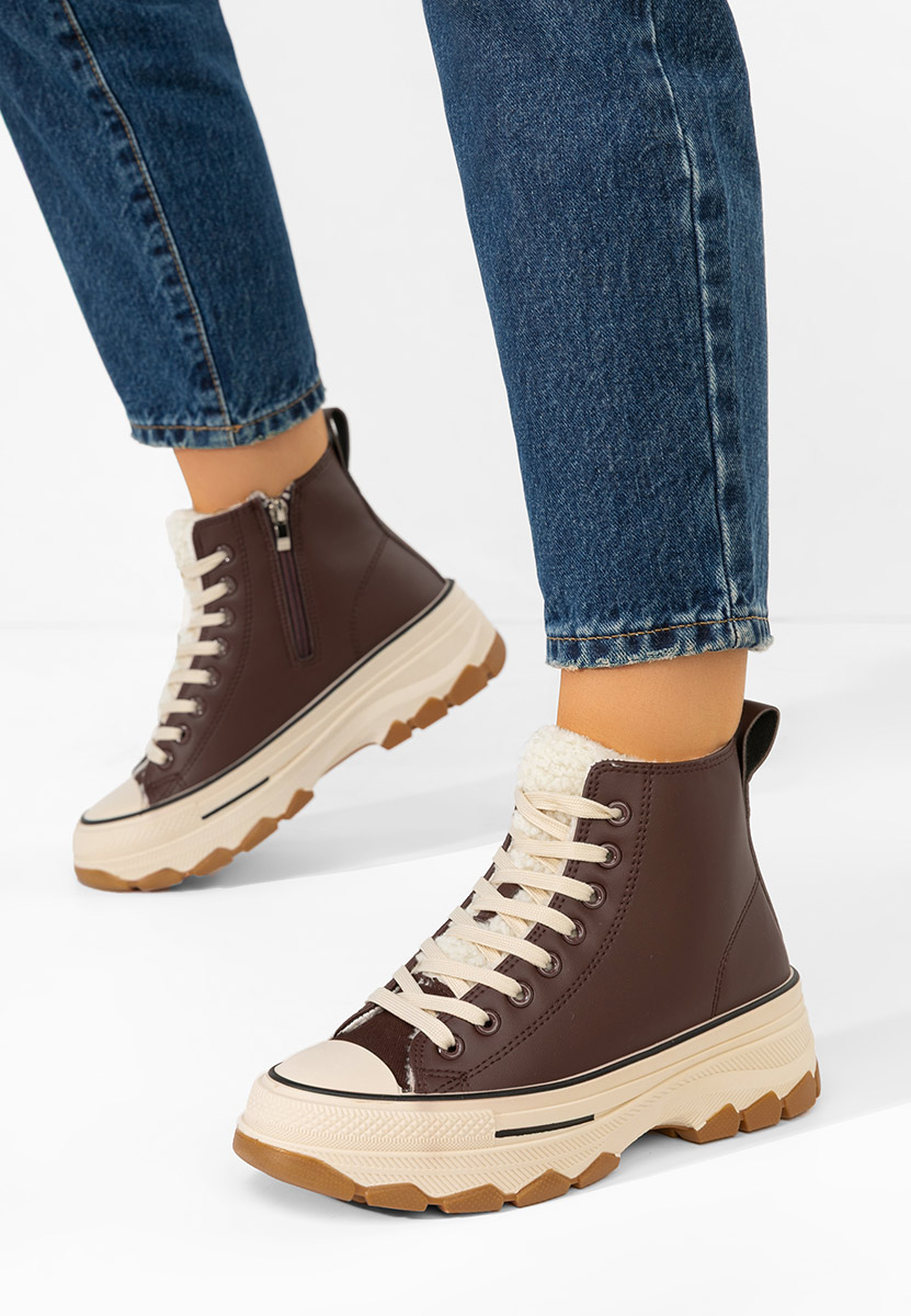 Scarpe da ginnastica High-Top Raviana V7 marrone Scarpe da ginnastica High-Top Raviana V7 marrone