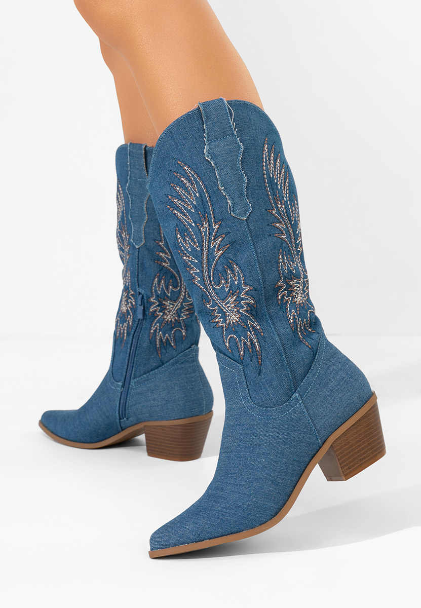 Stivali texani donna Tivaria denim Stivali texani donna Tivaria denim