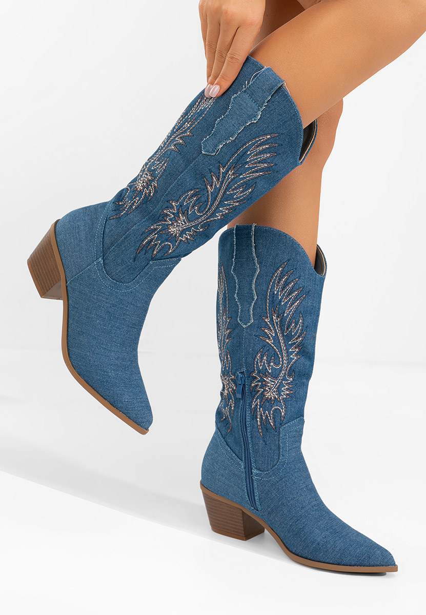 Stivali texani donna Tivaria denim Stivali texani donna Tivaria denim