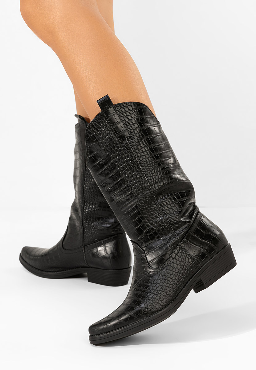 Stivali cowboy donna Renora nero Stivali cowboy donna Renora nero