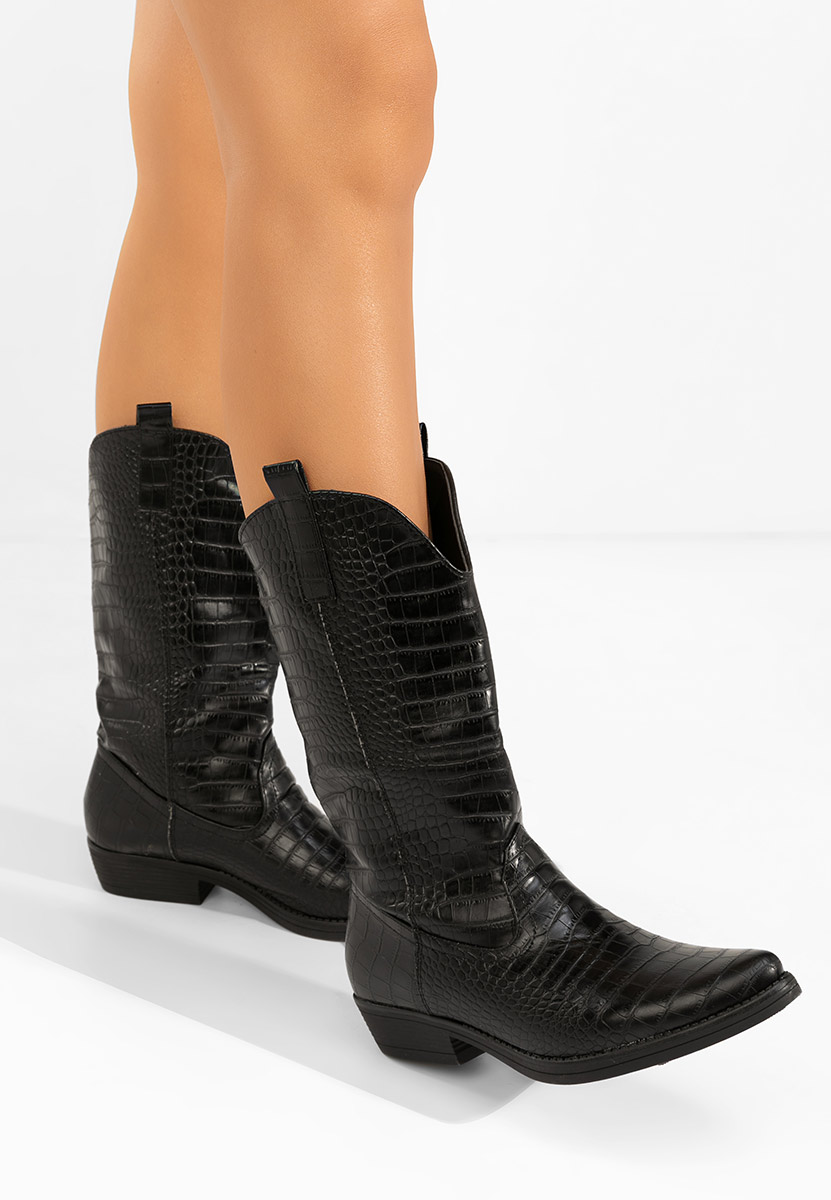 Stivali cowboy donna Renora nero Stivali cowboy donna Renora nero