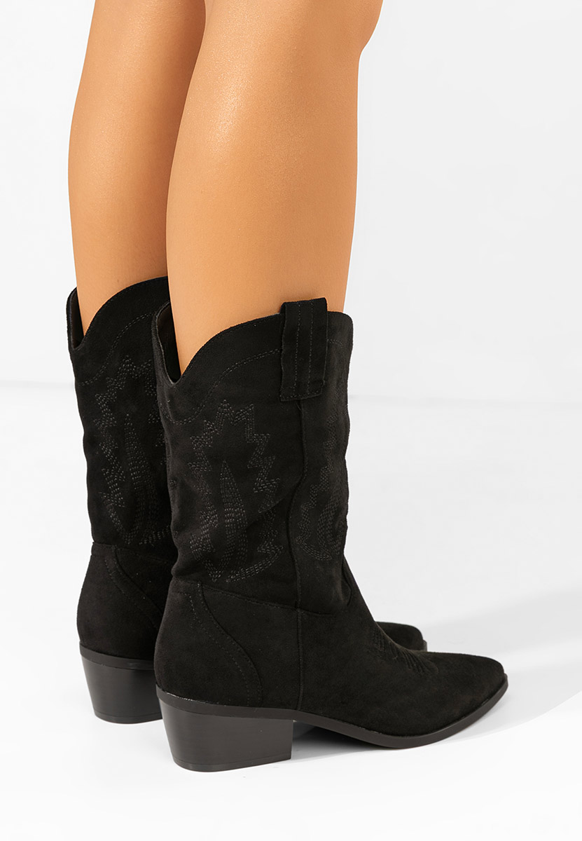 Stivali texani donna Brevaya nero