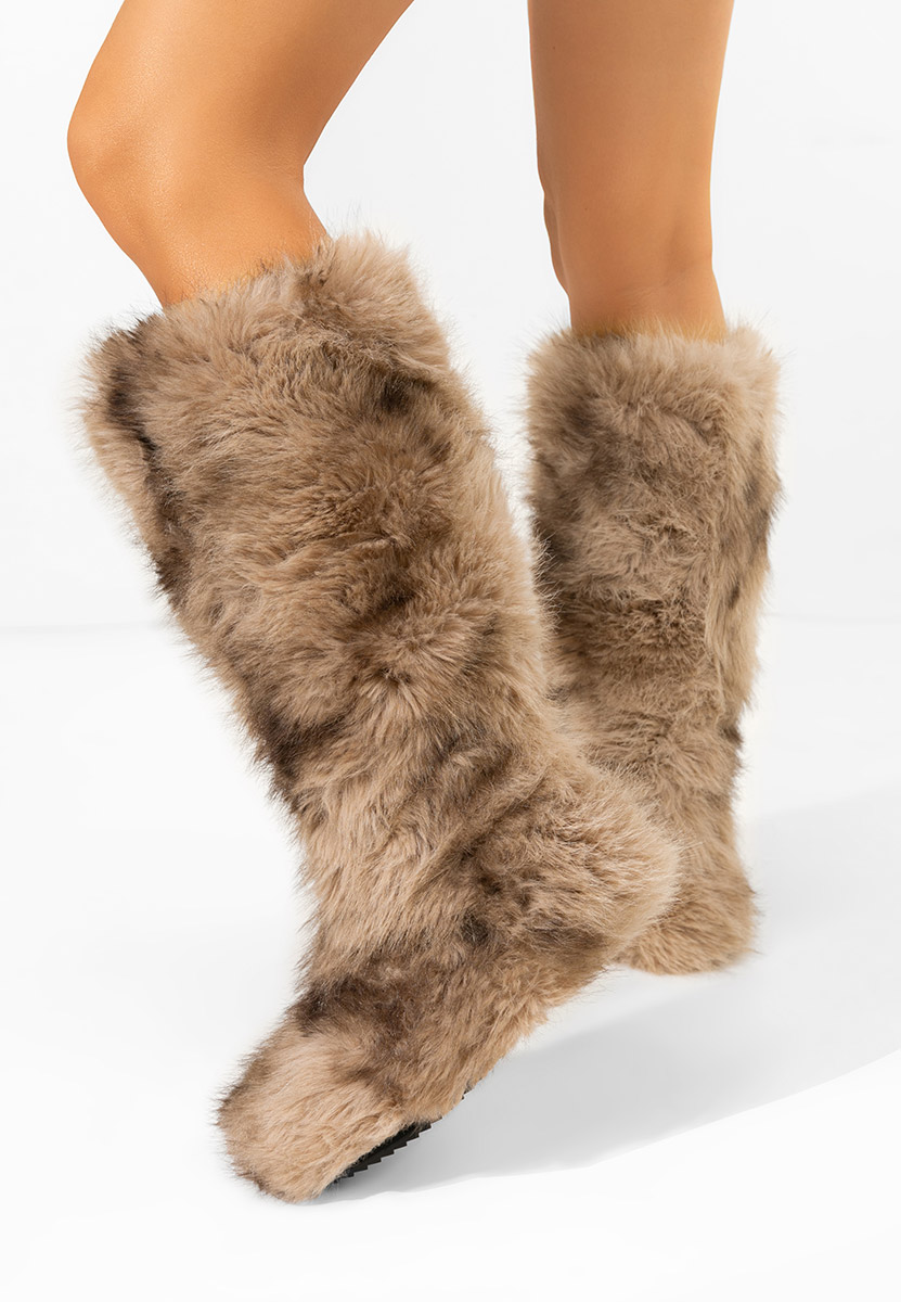 Stivali invernali donna Gelira cachi Stivali invernali donna Gelira cachi