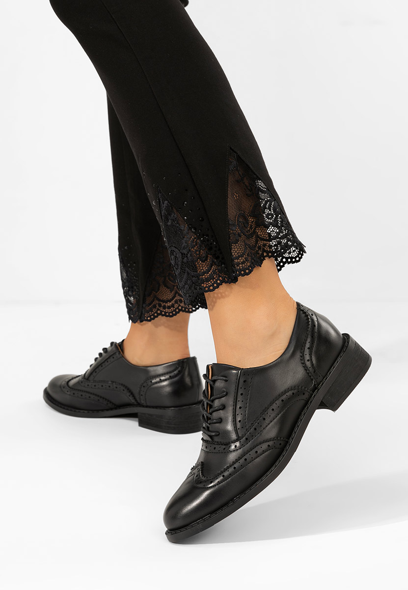 Scarpe brogue donna Cilora nero