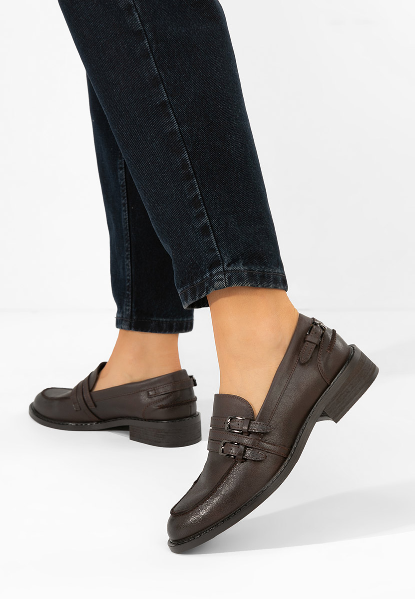 Scarpe basse donna Norisa marrone