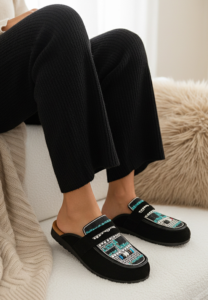 Zoccoli donna Marlie nero