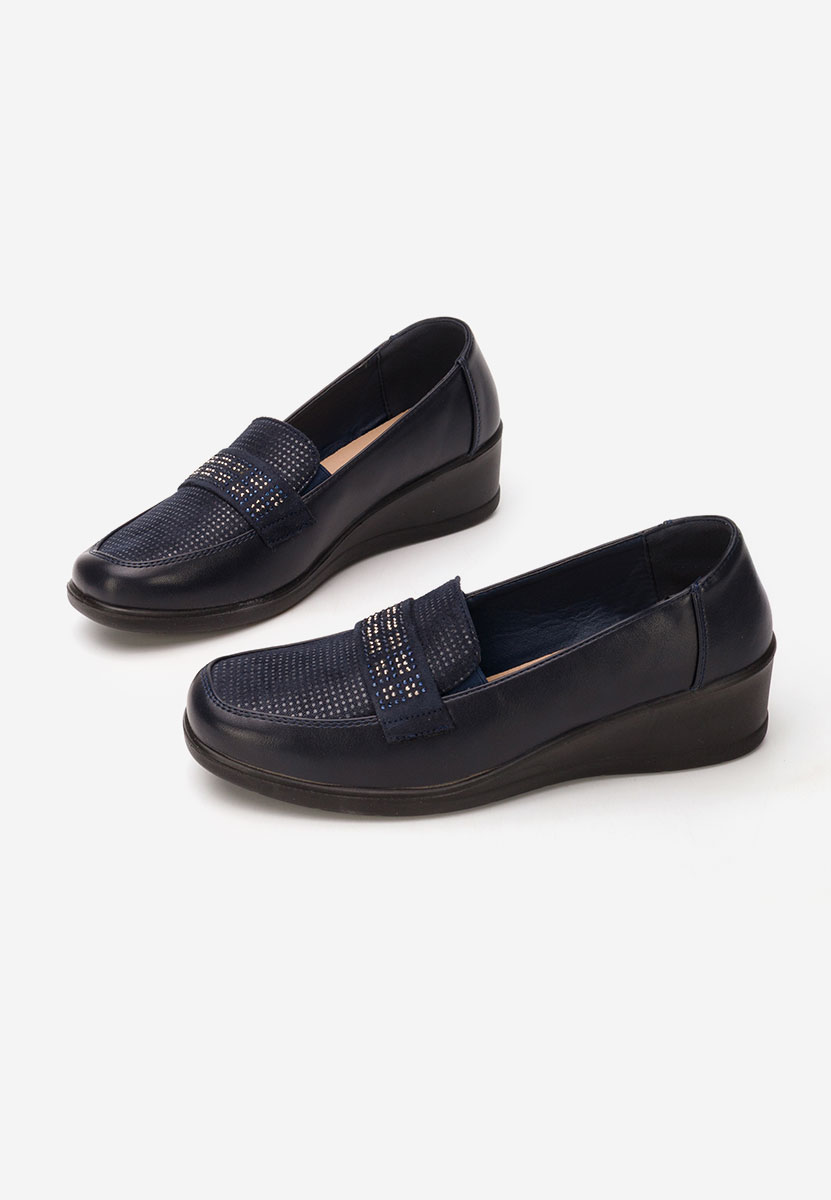 Mocassini da donna Tracey blu