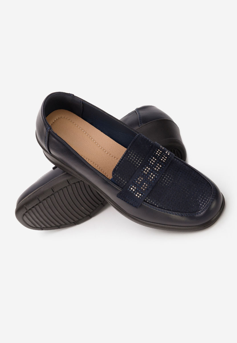 Mocassini da donna Tracey blu