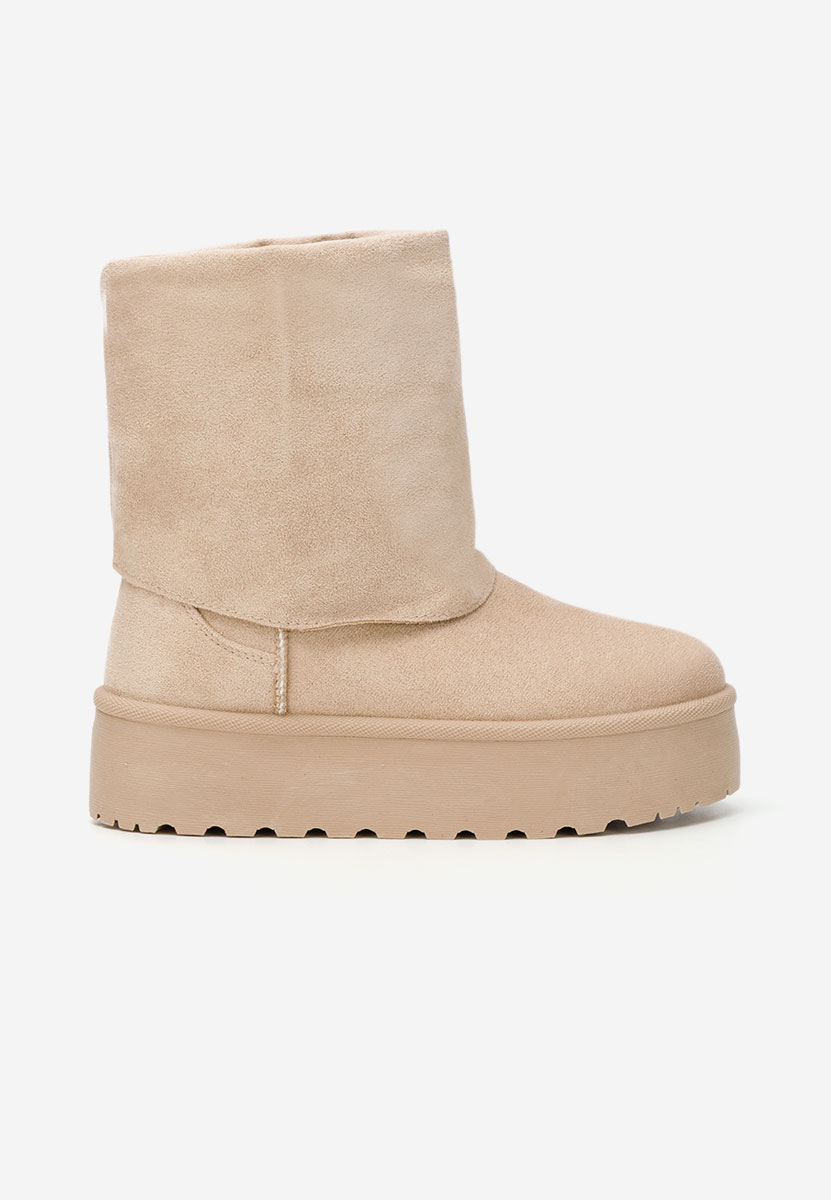 Stivali con piattaforma Janesia beige