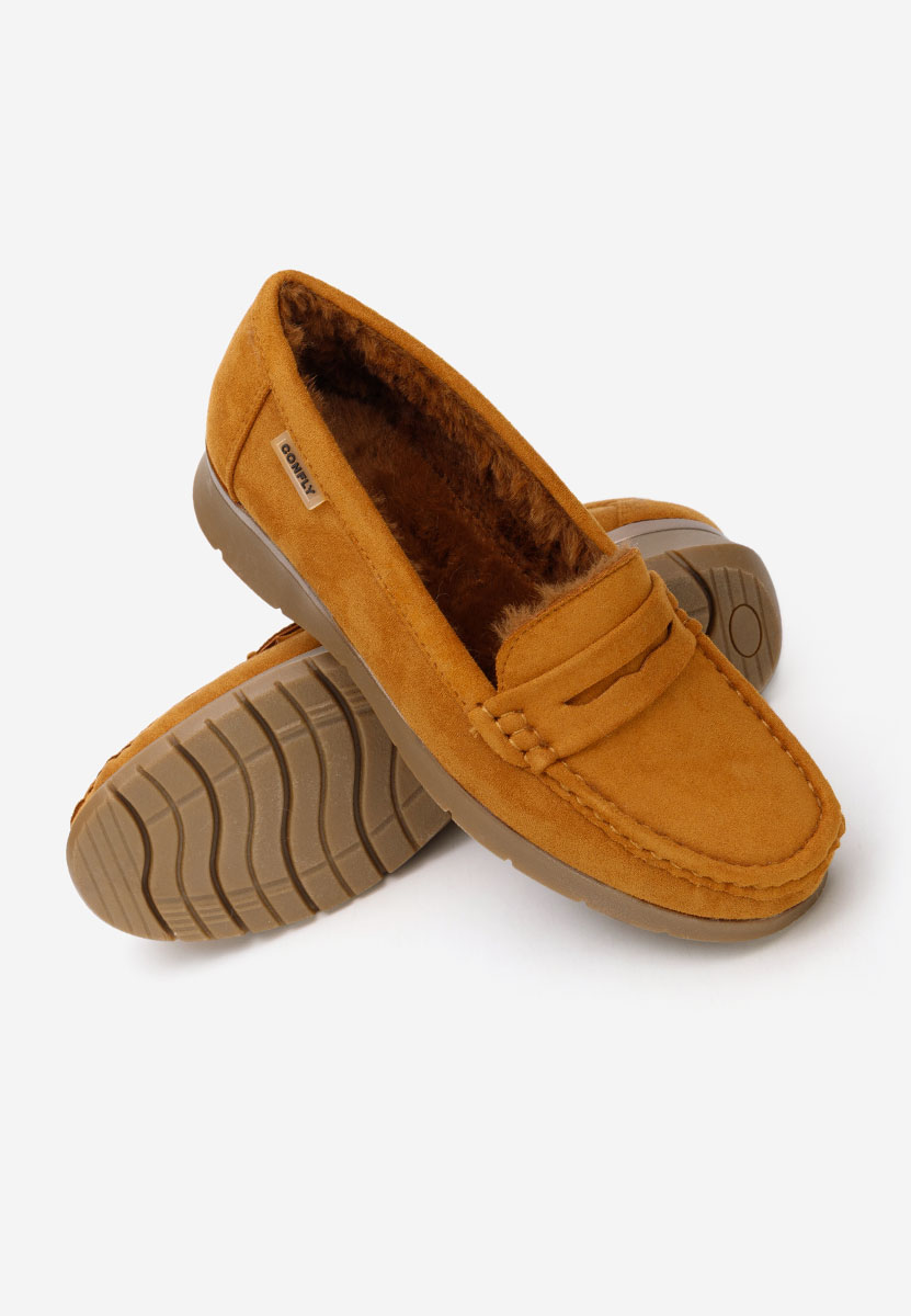 Mocassini donna platform Hazelia camel