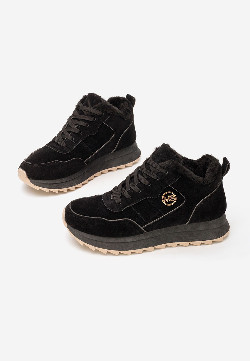 Sneakers donna invernali Lavega V4 nero