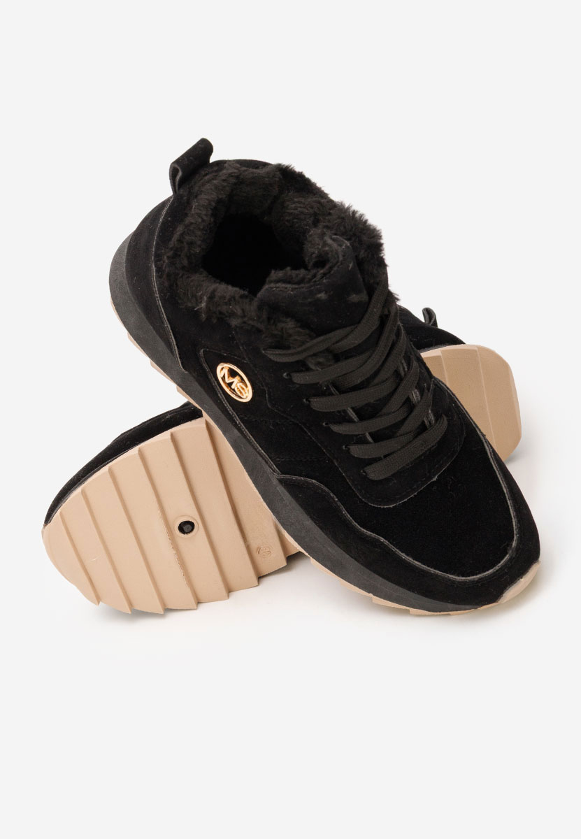 Sneakers donna invernali Lavega V4 nero