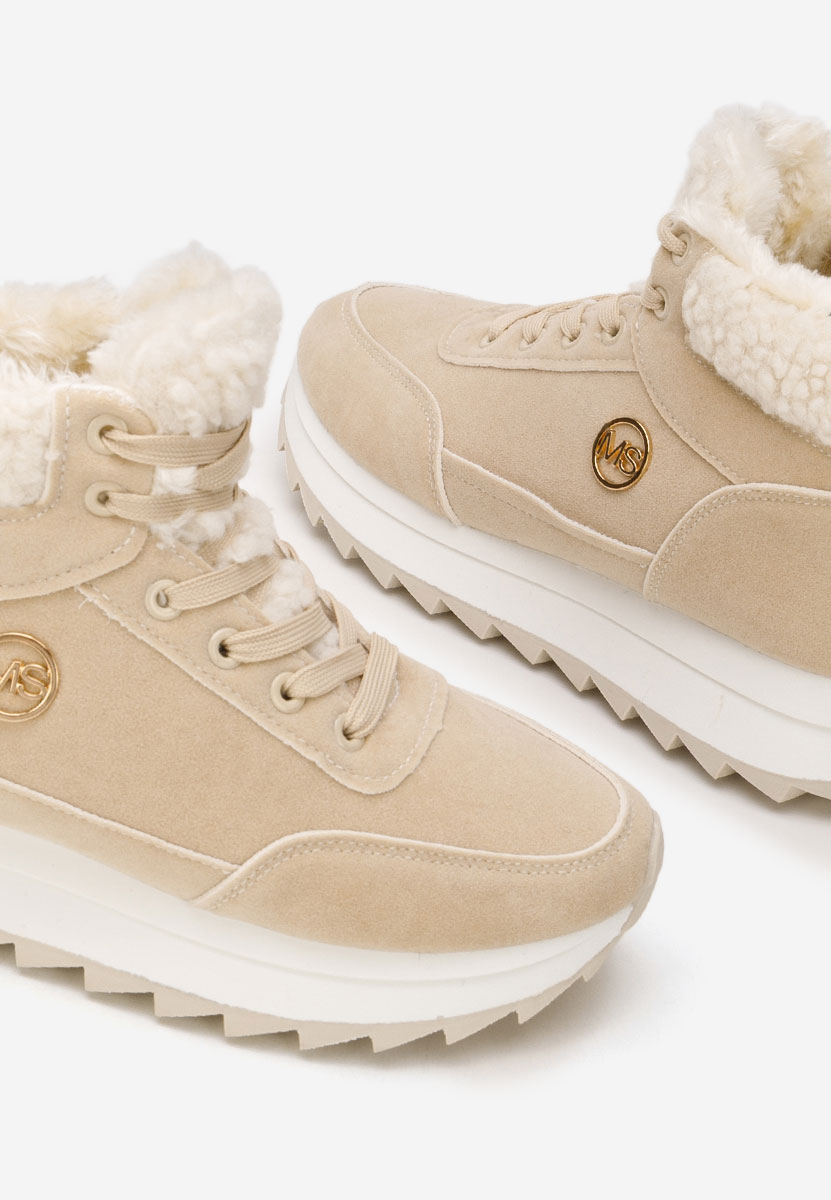 Sneakers donna invernali Avilma V3 beige