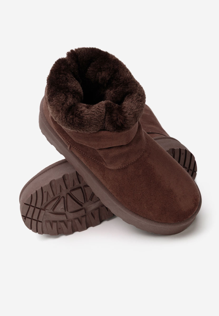 Stivali con piattaforma Janesia marrone