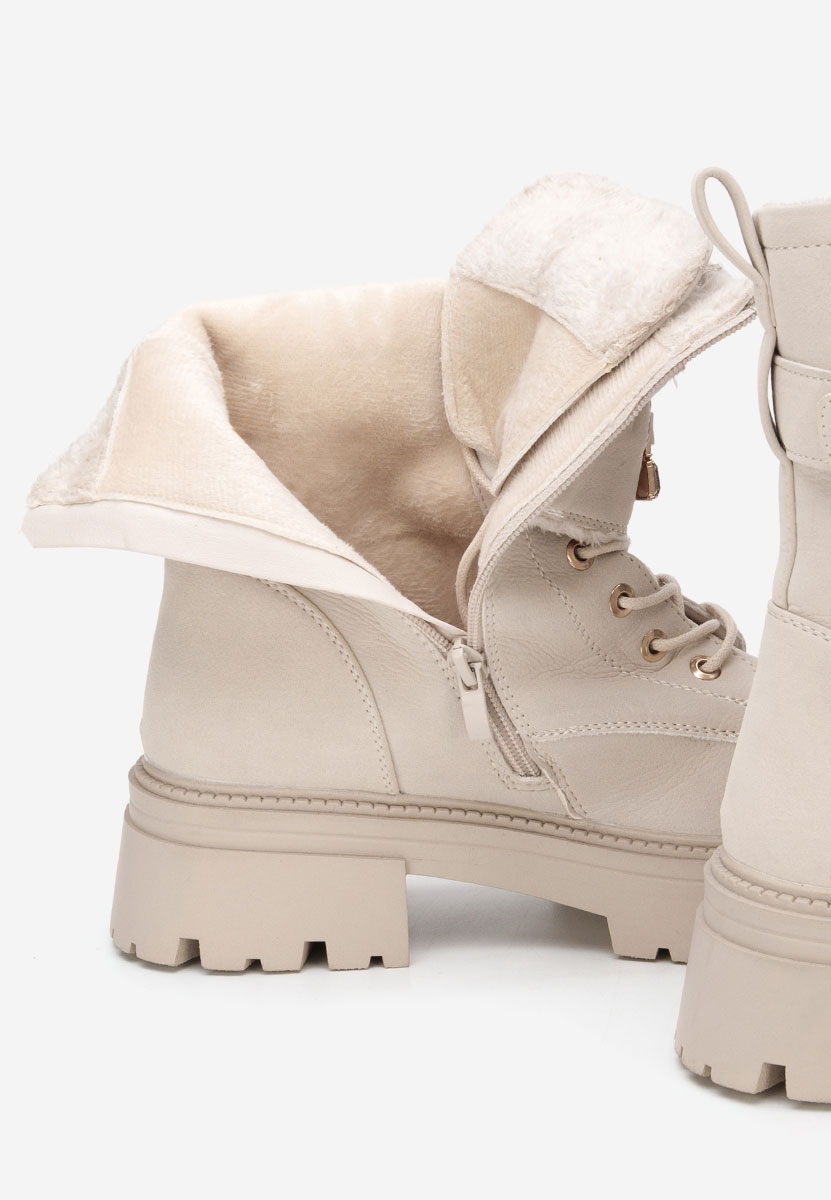 Anfibi donna Acasia beige