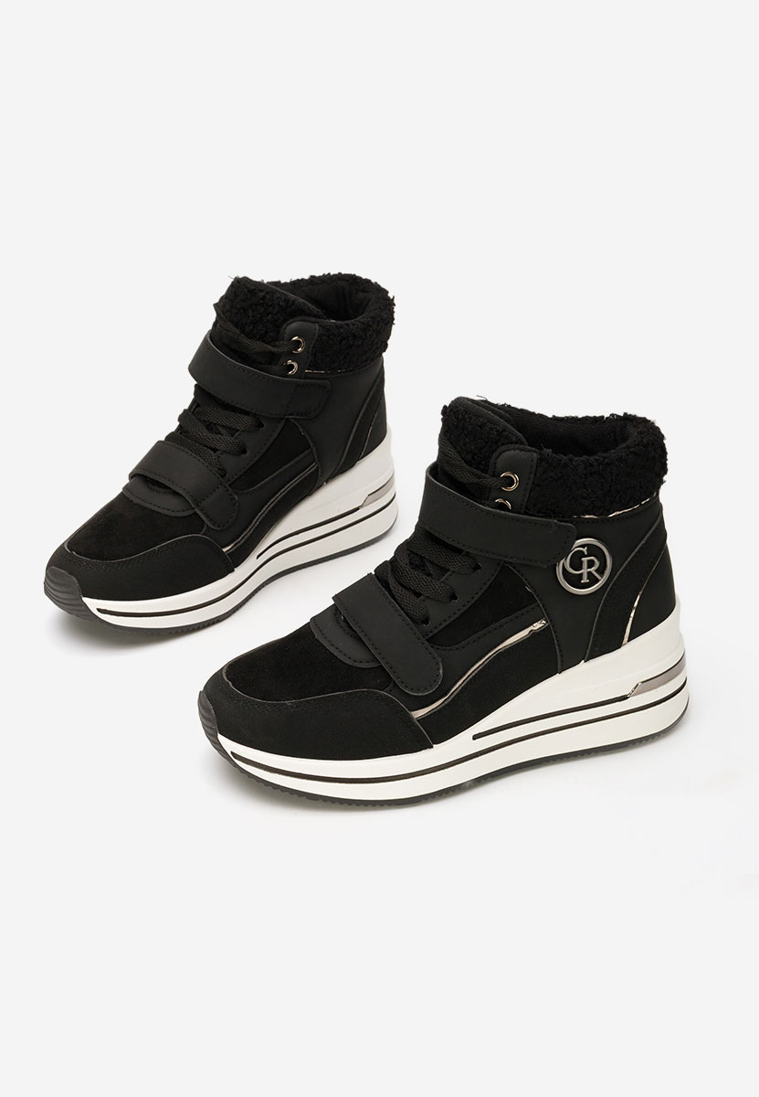 Sneakers donna alte Velaris nero