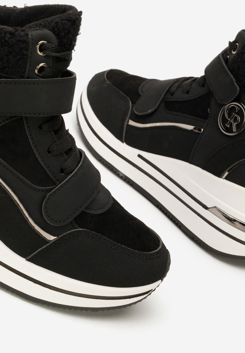 Sneakers donna alte Velaris nero