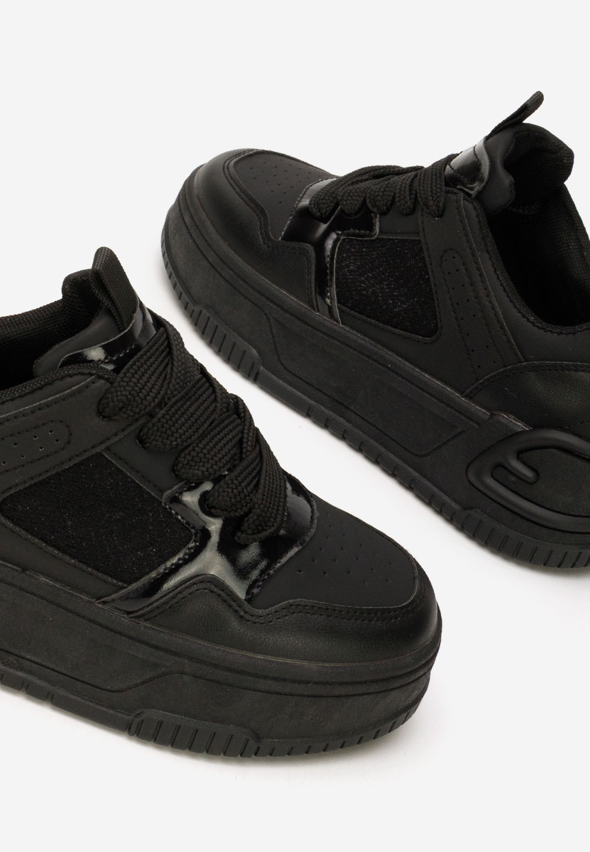Sneakers con plateau Jenyffer nero