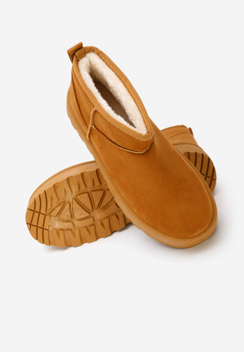 Stivali con piattaforma Zenaria camel