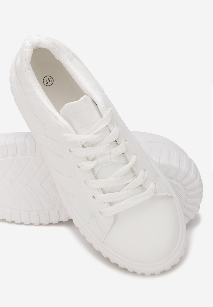 Sneakers con plateau Raula V2 bianchi