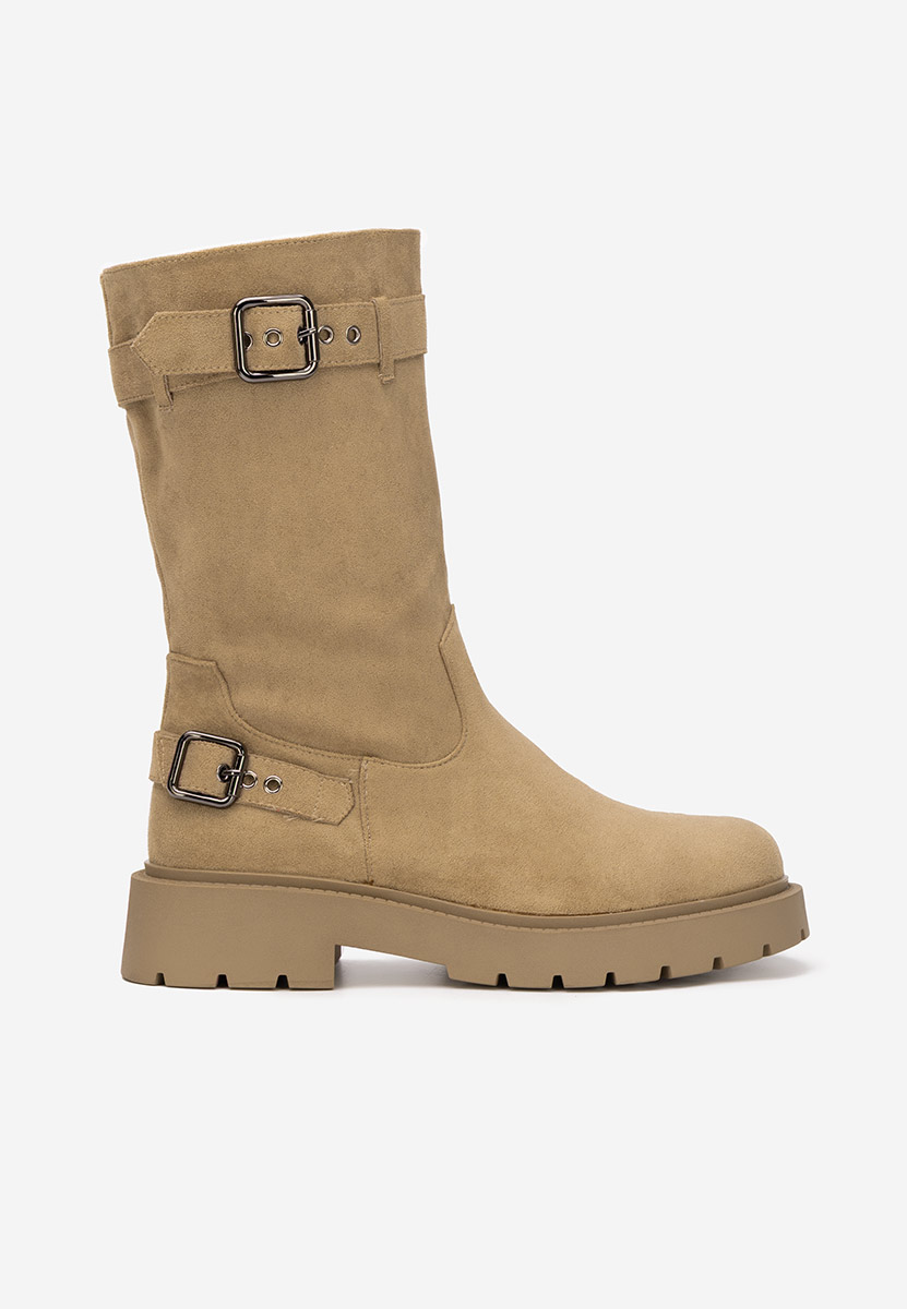 Stivali da donna Genova cachi