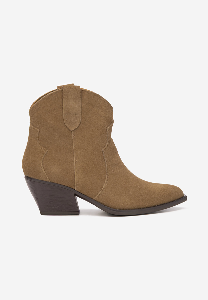 Stivaletti texani donna Glavira cachi