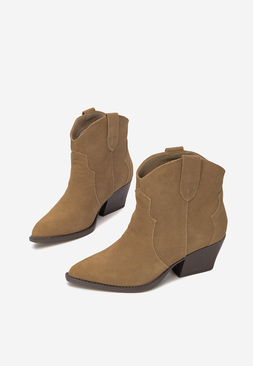 Stivaletti texani donna Glavira cachi