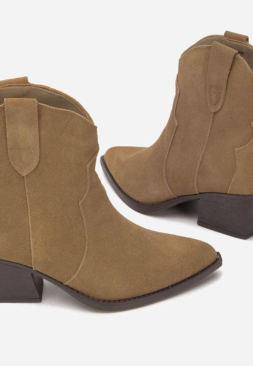 Stivaletti texani donna Glavira cachi