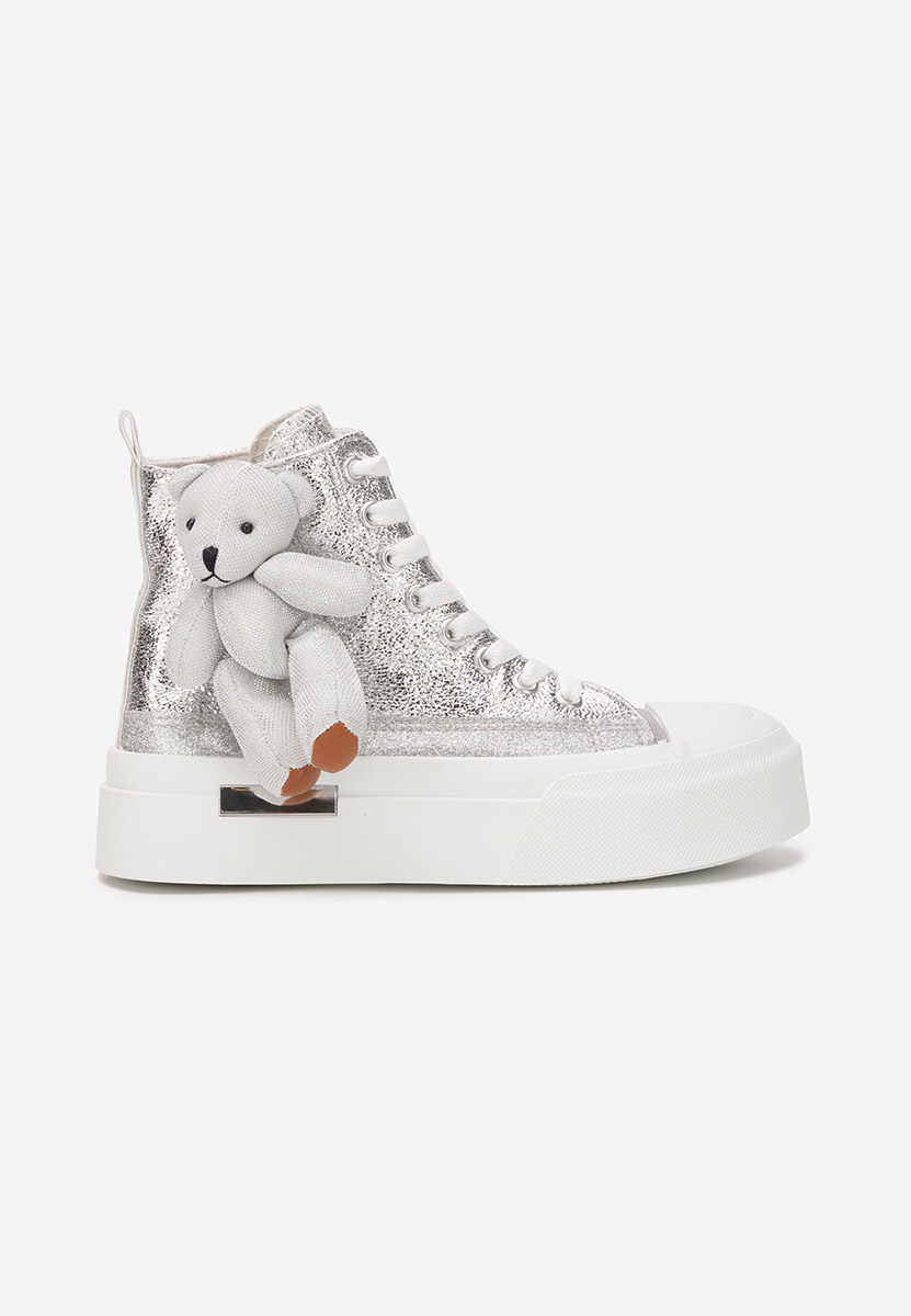 Scarpe da ginnastica High-Top Alisea argento