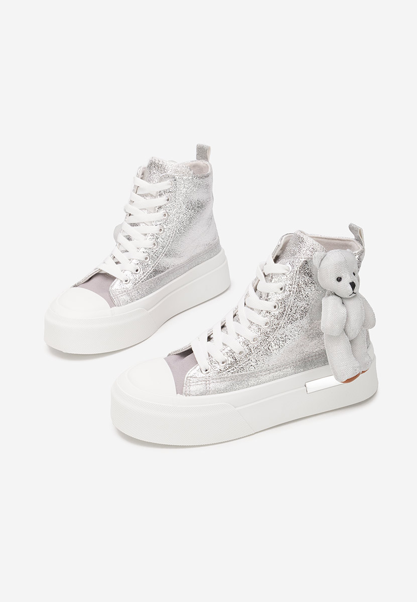 Scarpe da ginnastica High-Top Alisea argento