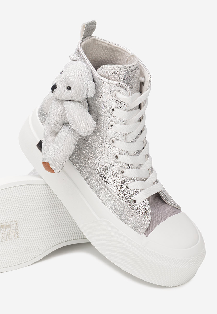 Scarpe da ginnastica High-Top Alisea argento
