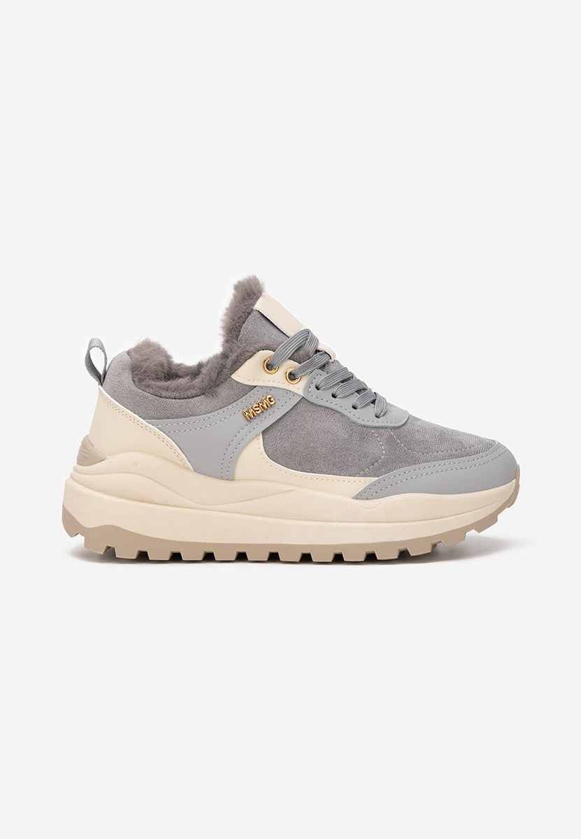 Sneakers con plateau Misay V2 azzurro