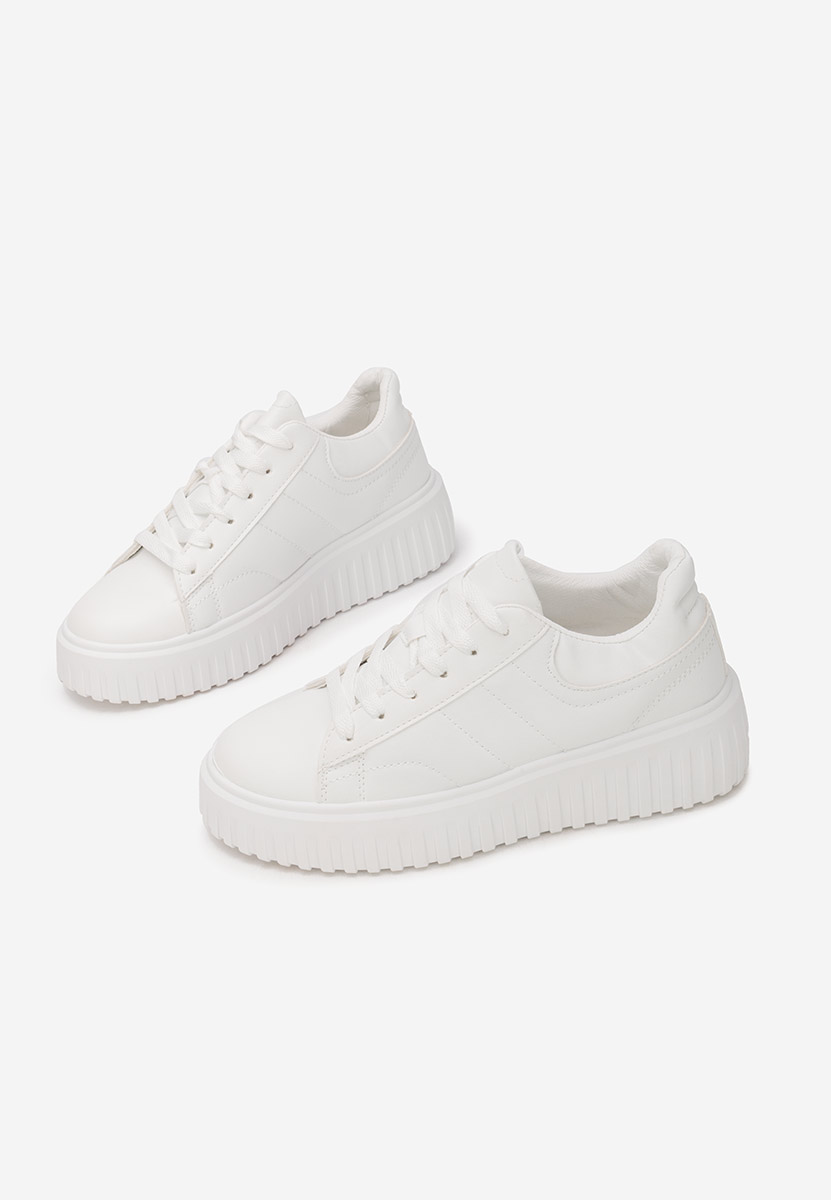 Sneakers con plateau Raula V2 bianchi