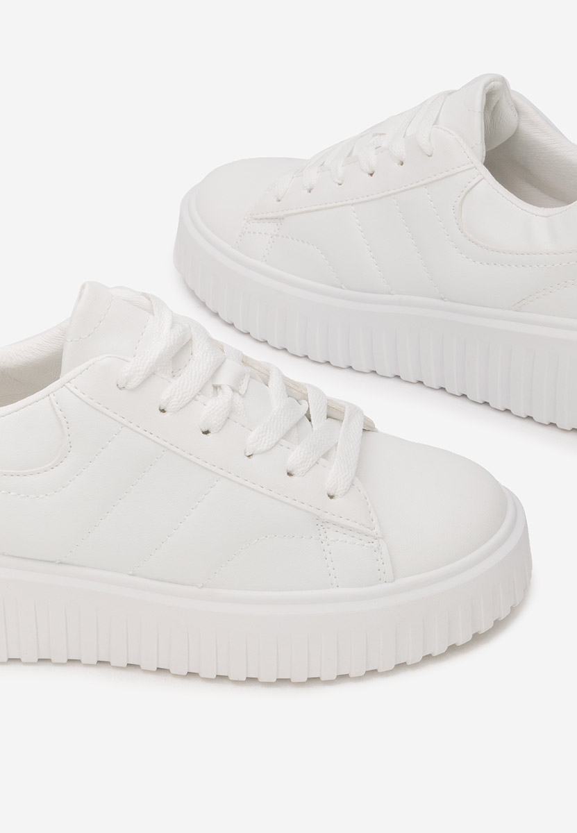 Sneakers con plateau Raula V2 bianchi