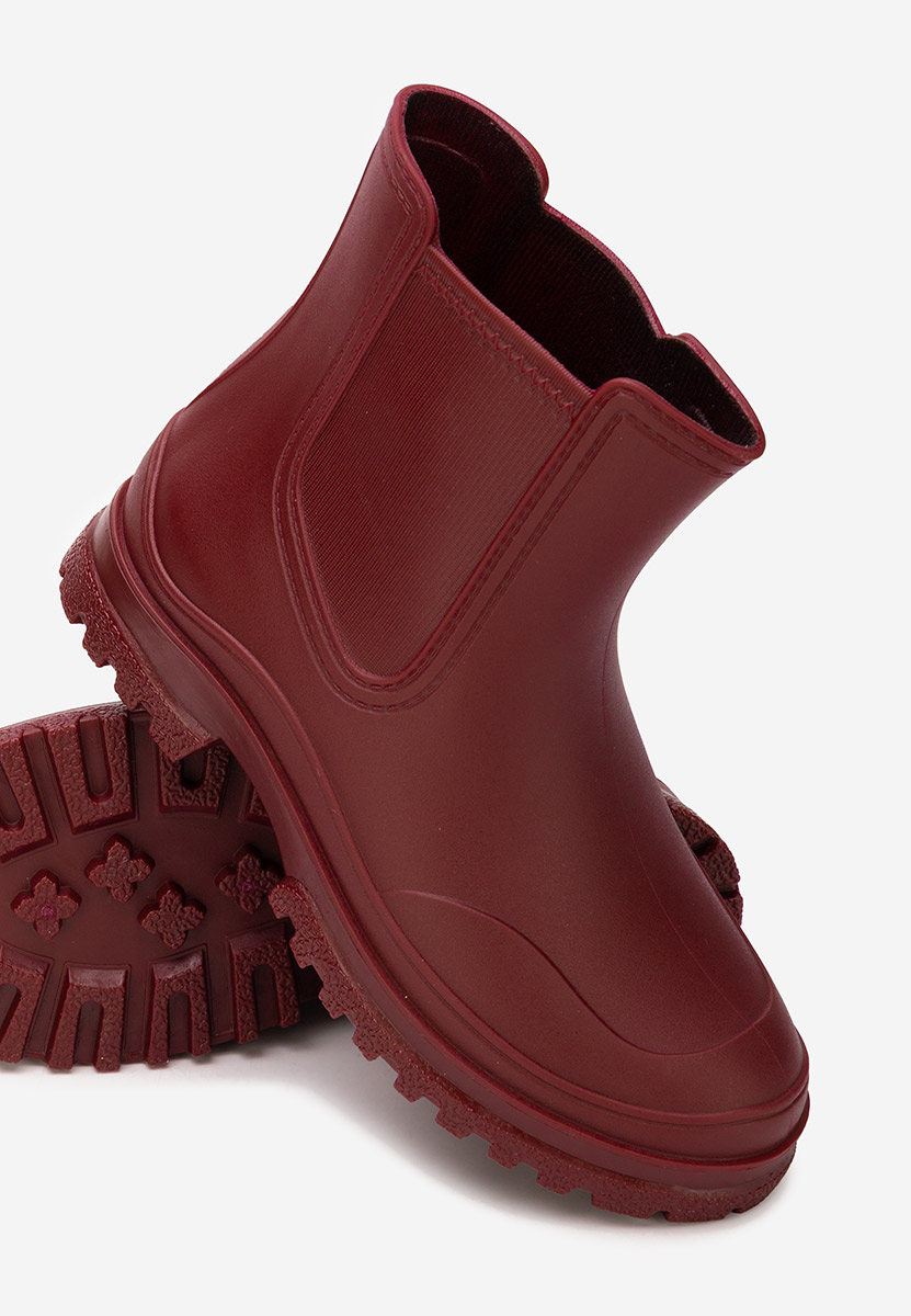 Stivaletti di gomma Zariella granata