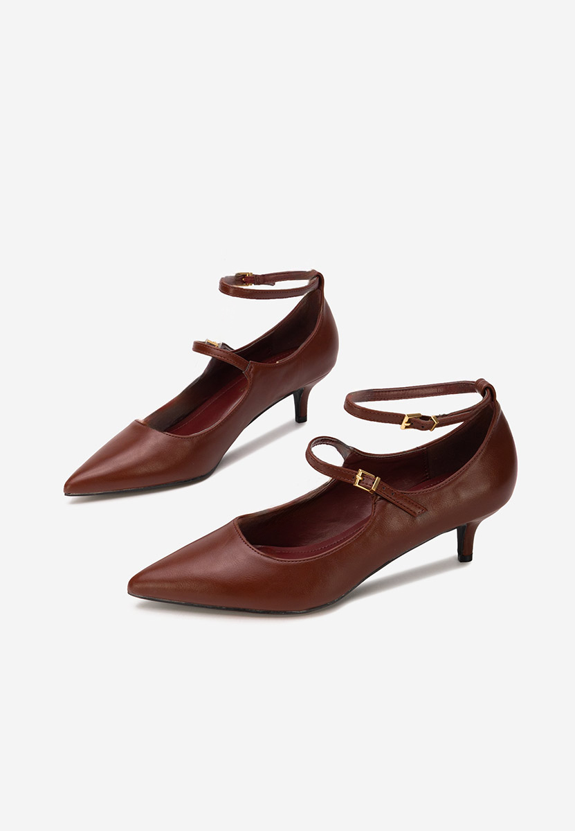 Décolleté tacco basso Sarla granata Décolleté tacco basso Sarla granata