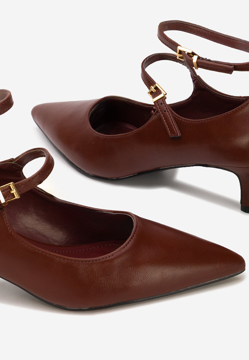 Décolleté tacco basso Sarla granata Décolleté tacco basso Sarla granata