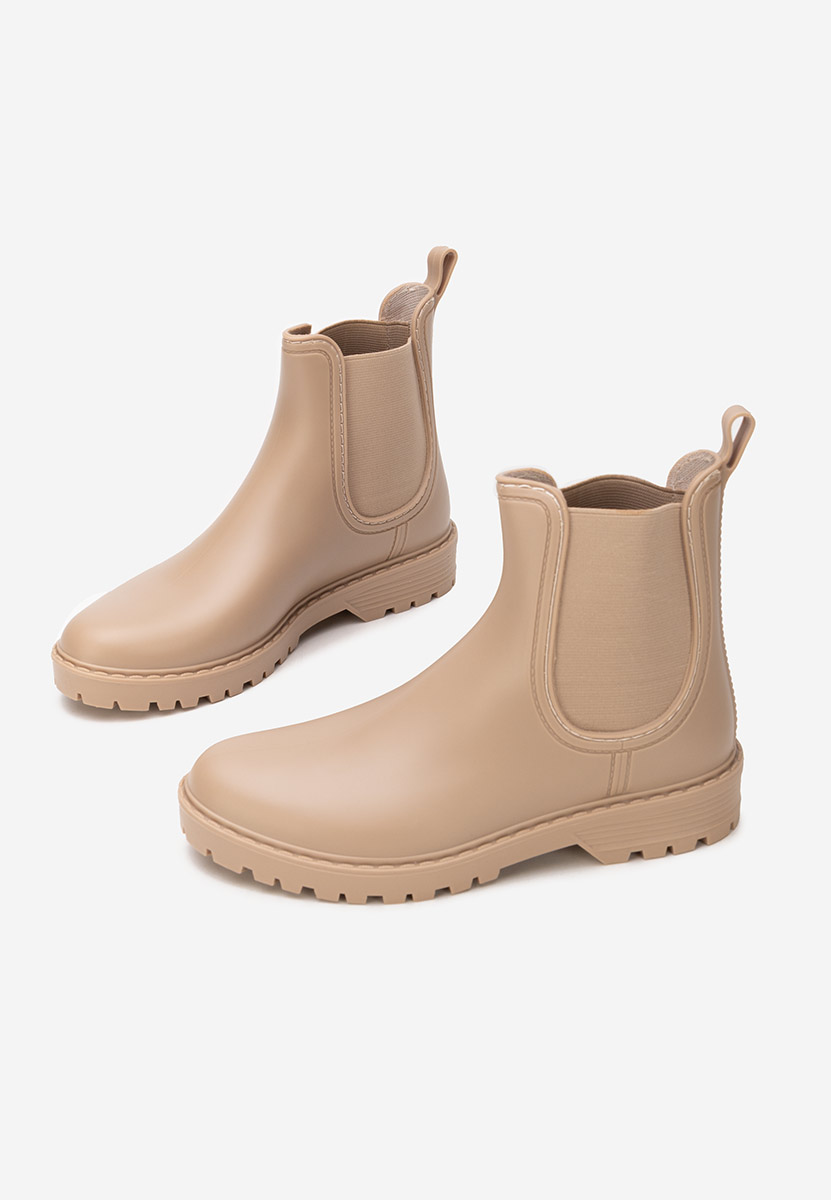 Stivaletti di gomma Palisora beige